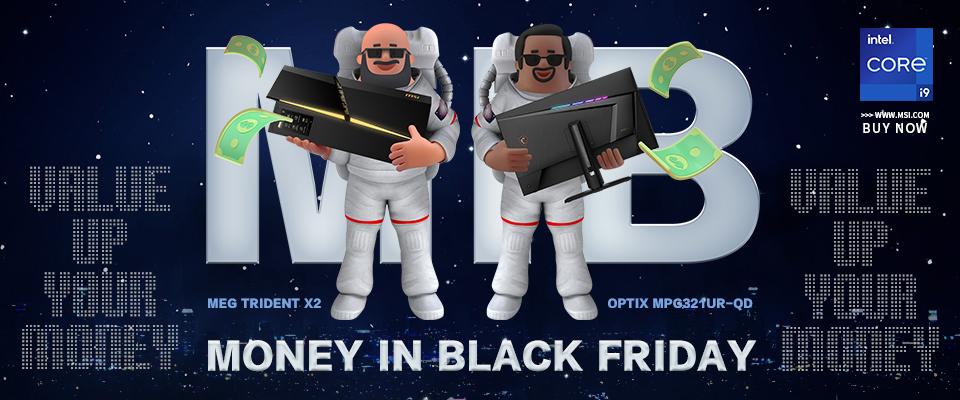 MSI anuncia la promoción Money in Black Friday