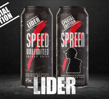 Spreen anuncia colaboración con la bebida Speed