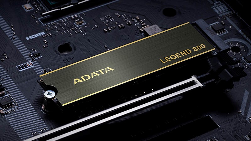 ADATA presentó el SSD M.2 LEGEND 800