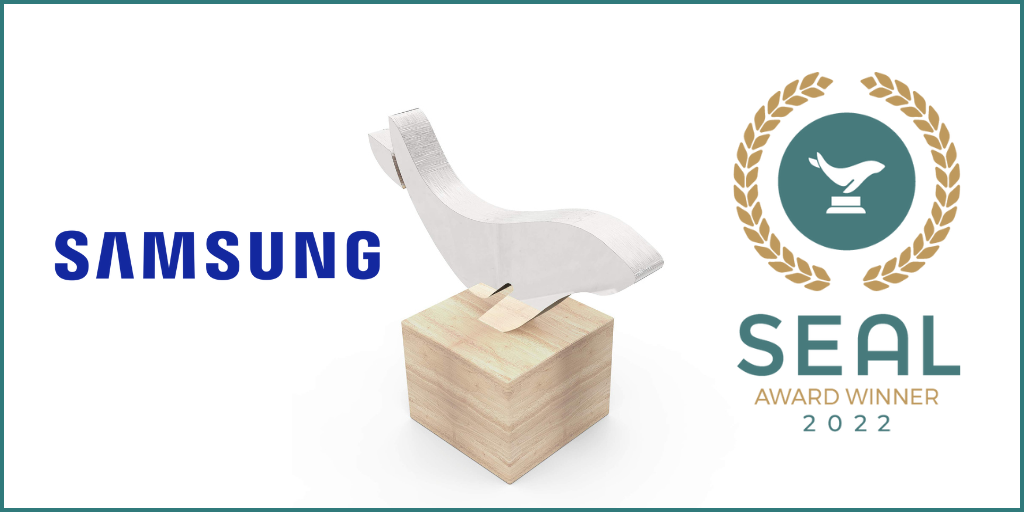 Samsung Electronic ganó un premio SEAL 2022