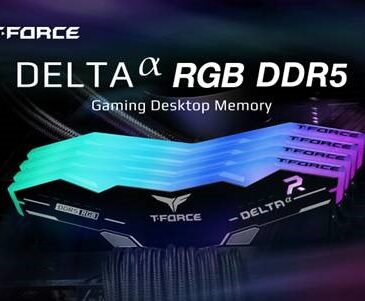TEAMGROUP lanza oficialmente el DELTAα RGB DDR5 de T-FORCE