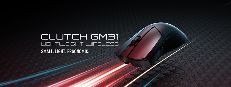 MSI anunció el nuevo mouse CLUTCH GM31