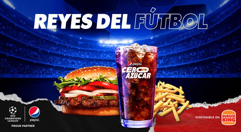 Burger King te lleva a la final de la Champions League