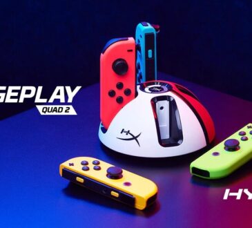 HyperX anuncia el ChargePlay Quad 2 para Nintendo Switch