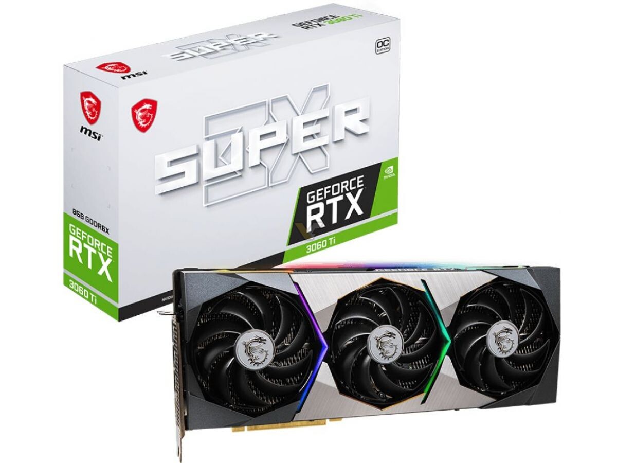 MSI presentó la GeForce RTX 3060 Ti SUPER 3X