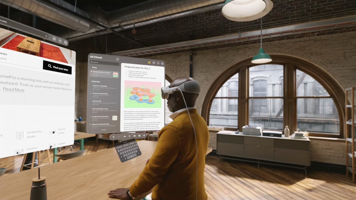Apple anunció Vision Pro su primer modelo de realidad aumentada