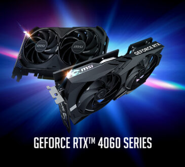 MSI presentó sus modelos NVIDIA GeForce RTX 4060