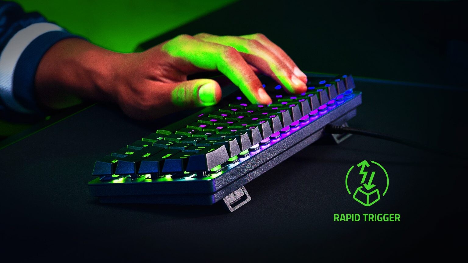 Razer anuncia el modo Rapid Trigger para teclados analógicos Razer