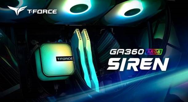 TEAMGROUP y ASETEK anuncia el T-FORCE SIREN GA360 ARGB