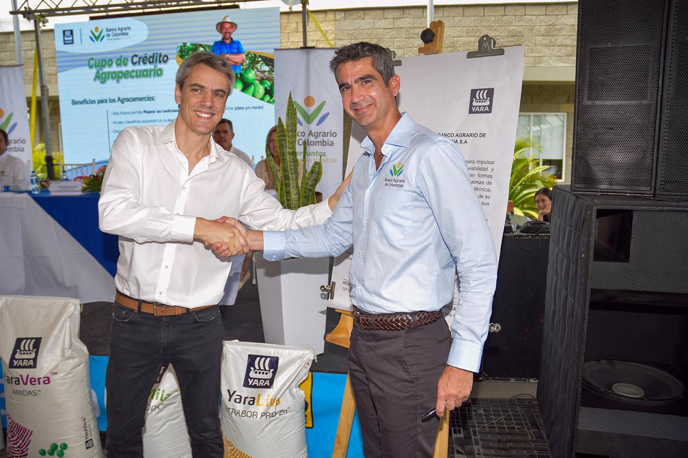 Yara Colombia y el banco agrario anuncian alianza