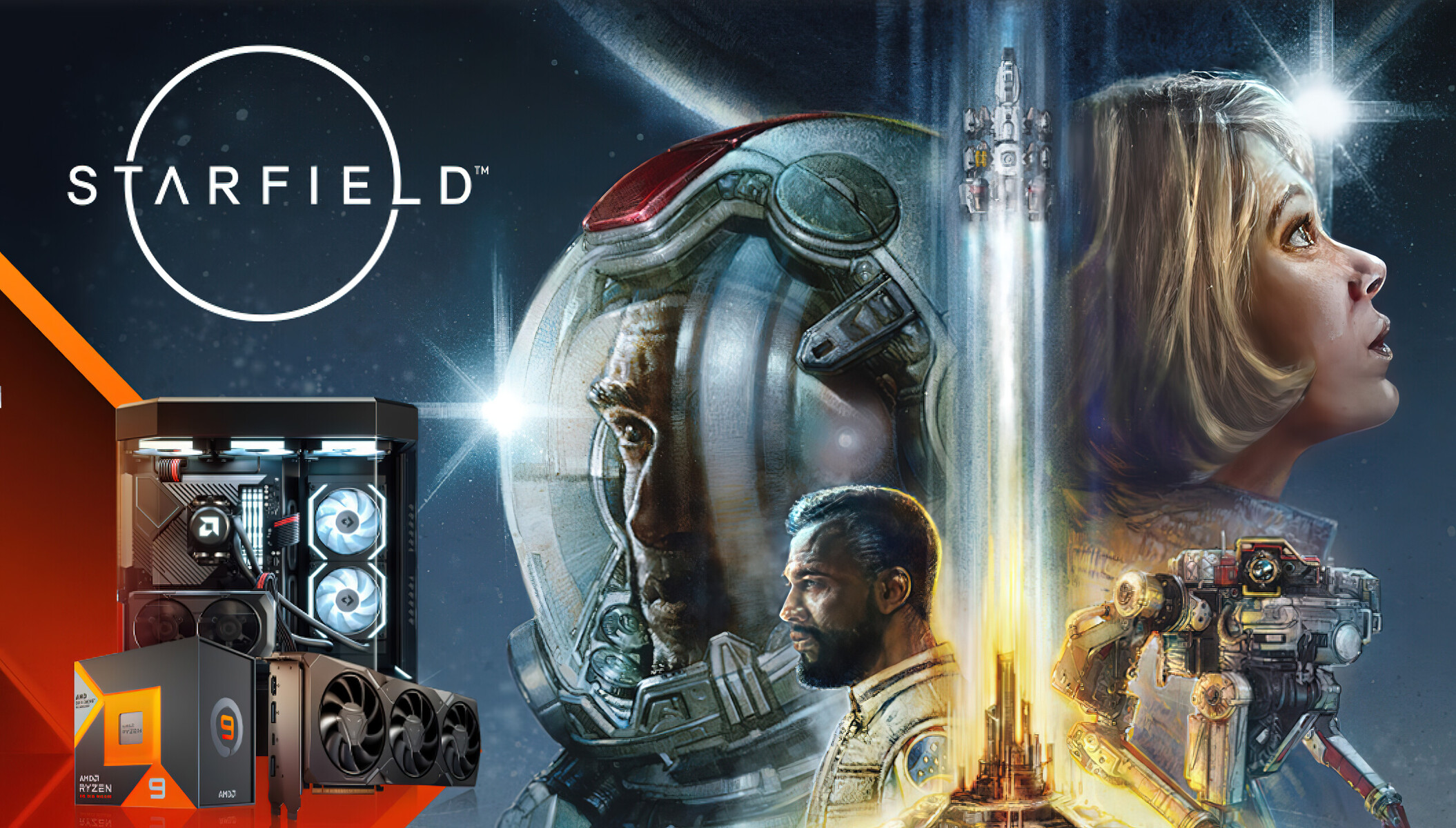 AMD anuncia los bundles de Ryzen y Radeon con Starfield