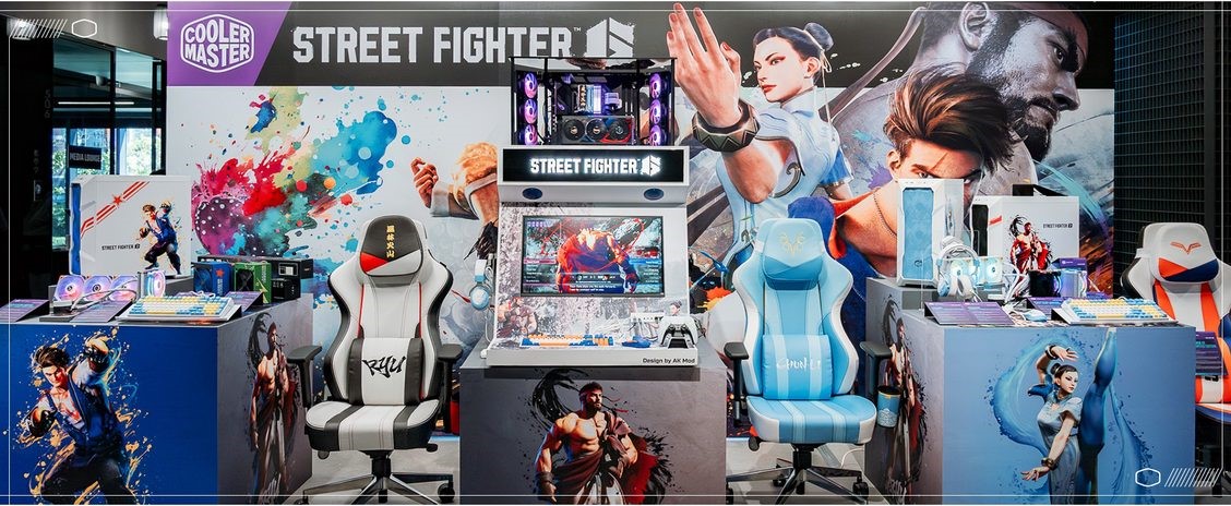Cooler Master anunció nuevos periféricos inspirados en Street Fighter 6