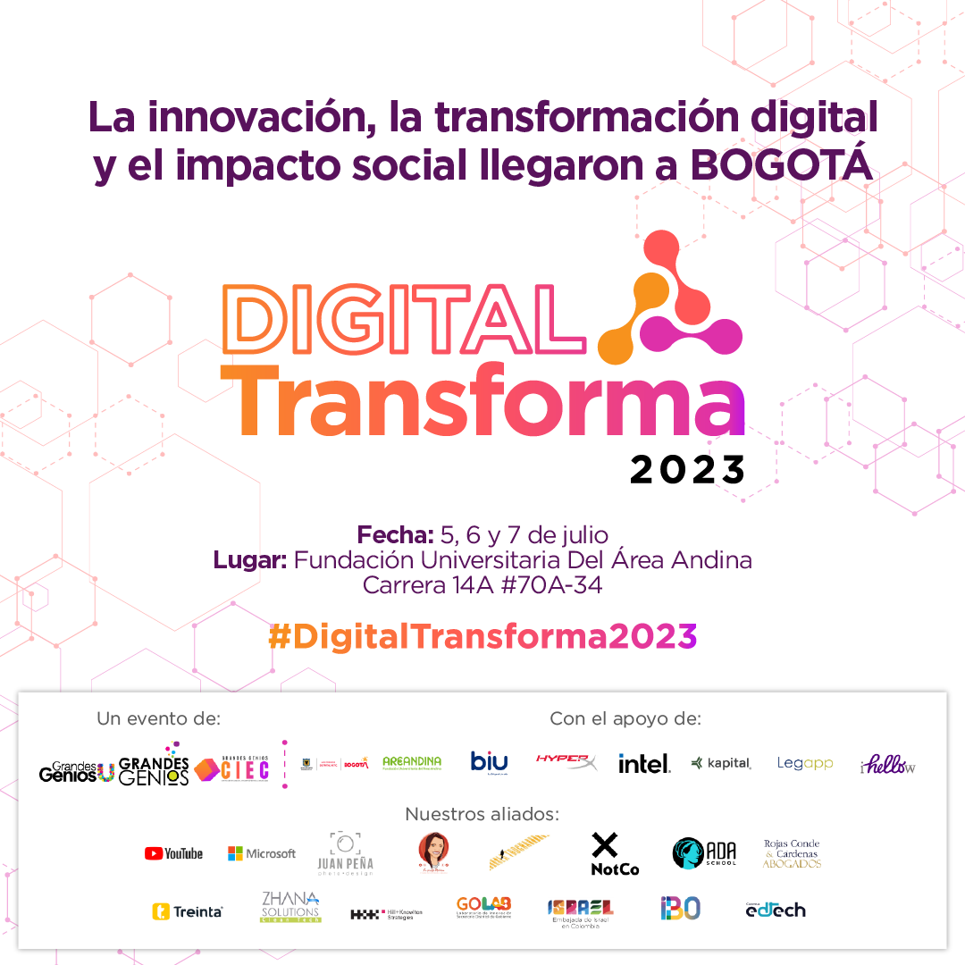 Digital Transforma llega por primera vez a Bogotá