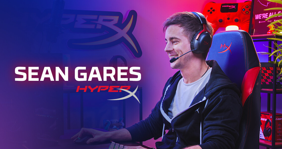 HyperX anuncia a Sean Gares como nuevo embajador de la marca