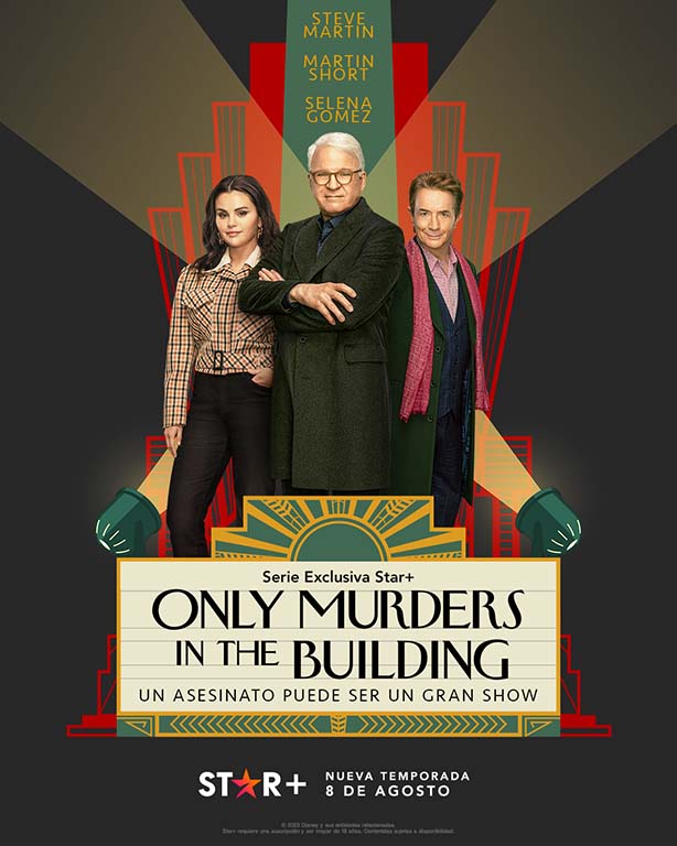Only Murders in the Building regresa el 8 de agosto a Star+