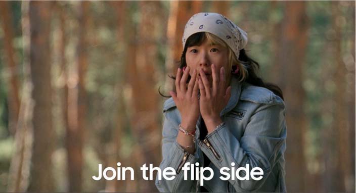 Samsung Electronics presentó el corto ‘Join the flip side’