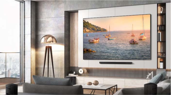 Samsung está vendiendo un televisor de 98 pulgadas en Colombia