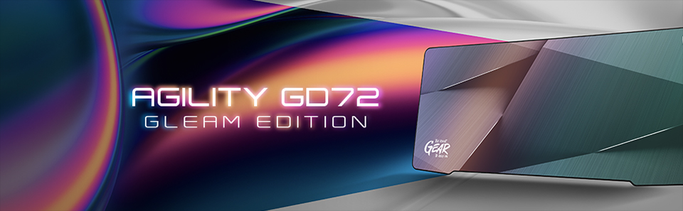 MSI anunció los mousepads AGILITY GD72 y GD22 GLEAM EDITION