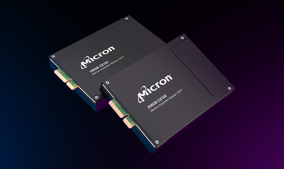 Micron anunció los módulos Micron CZ120