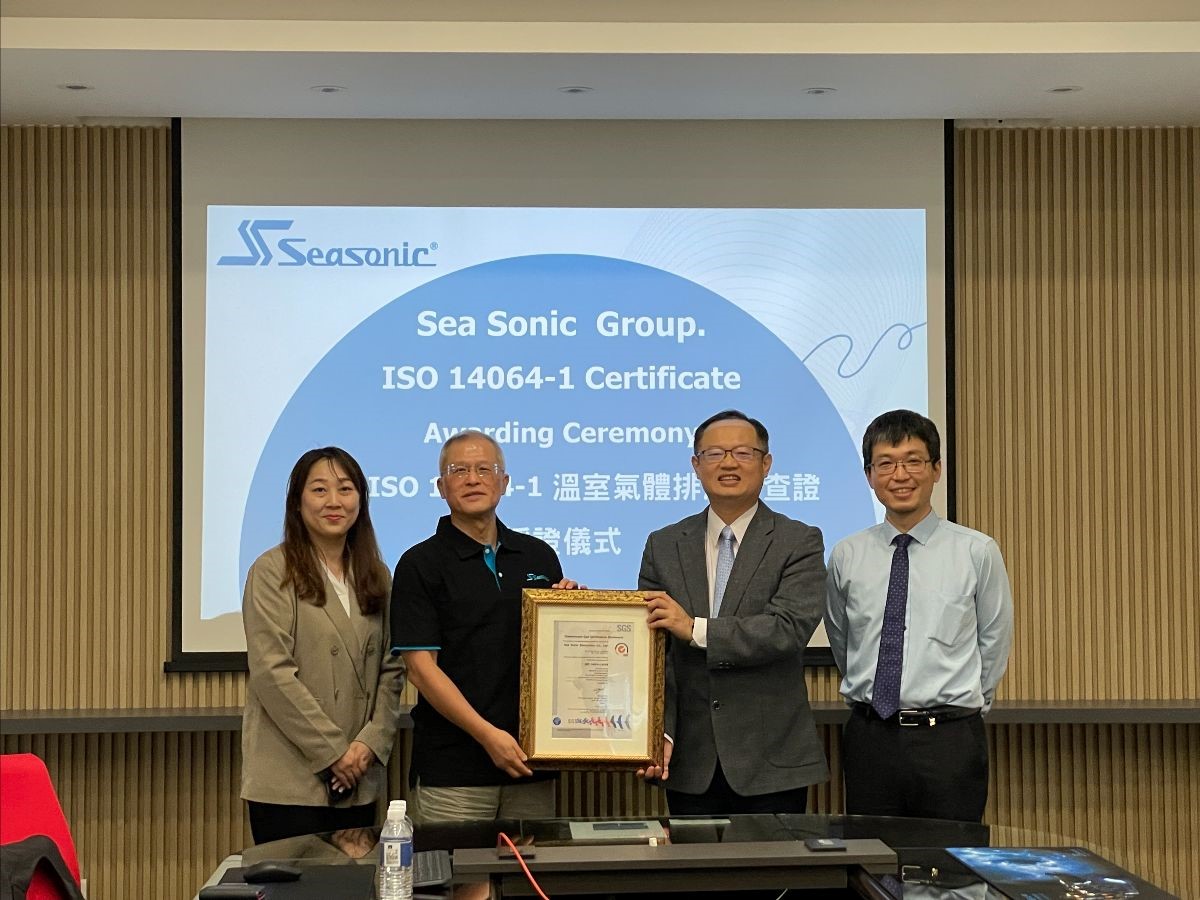 Sea Sonic cumple la norma ISO 14064-1:2018