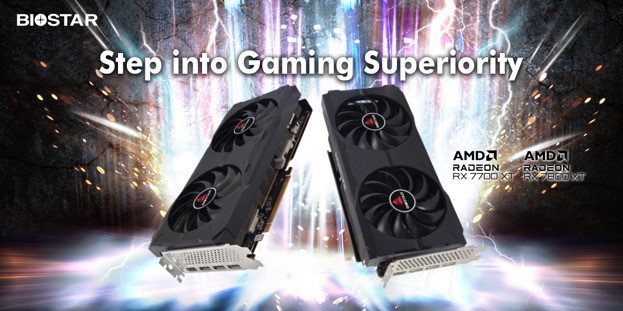 BIOSTAR anunció sus modelos AMD Radeon RX 7700 XT y RX 7800 XT