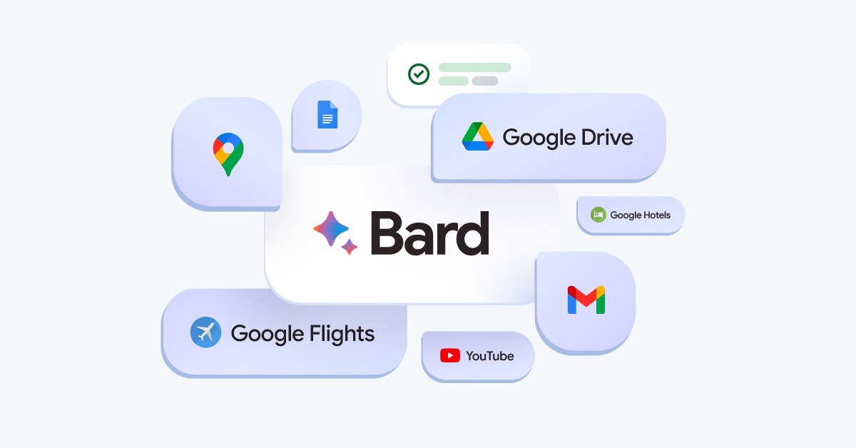 Bard se integra con las aplicaciones de Google