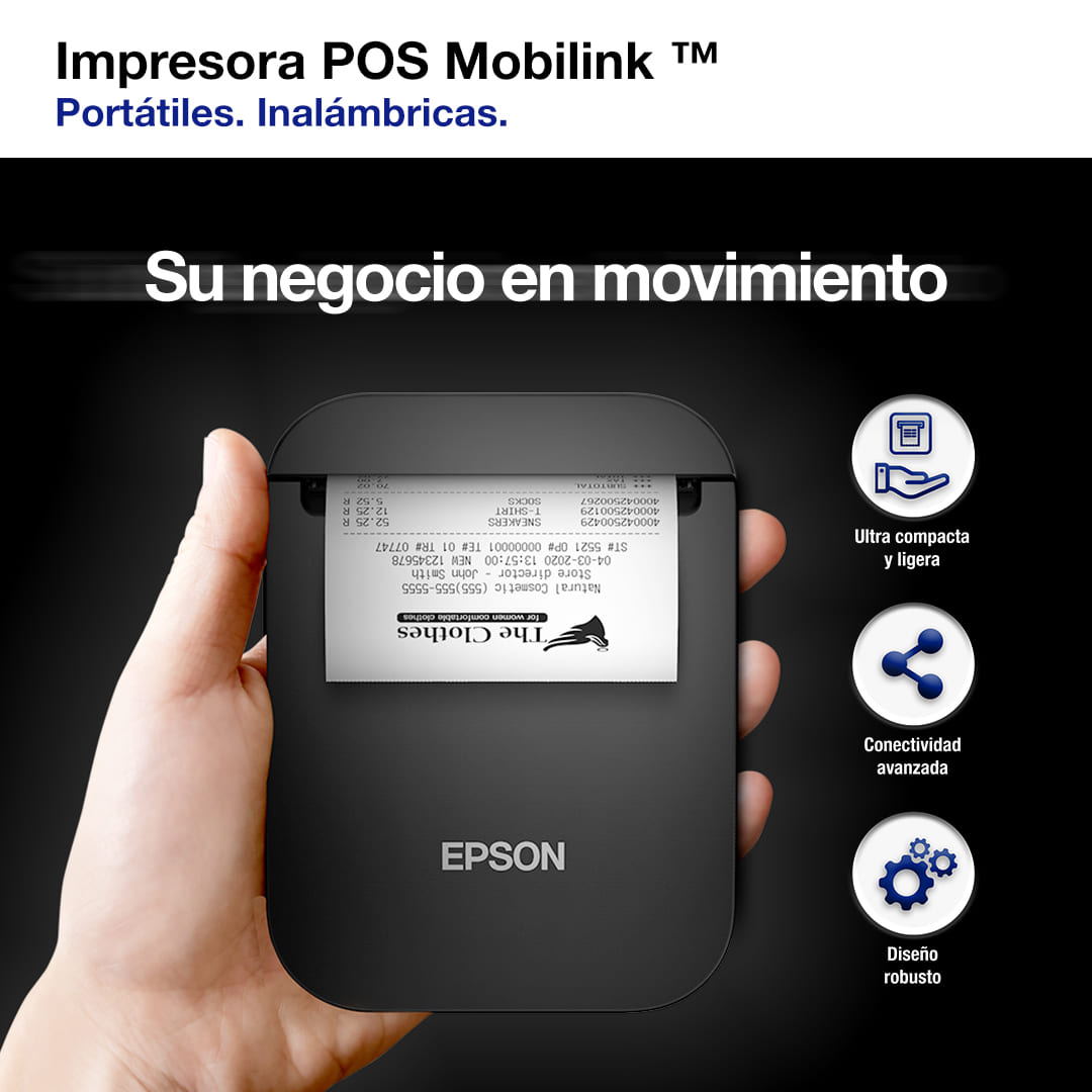 Epson Mobilink es la solución perfecta para los negocios