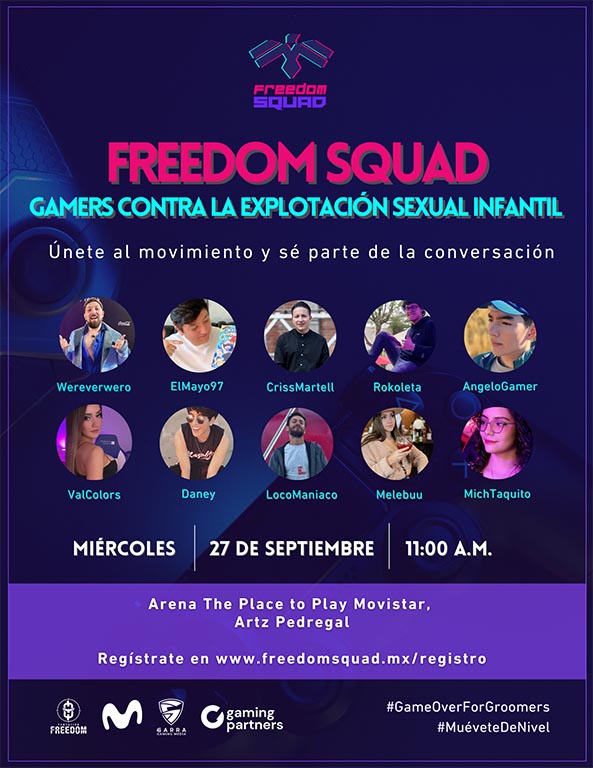 Freedom Squad será presentado el 27 de septiembre