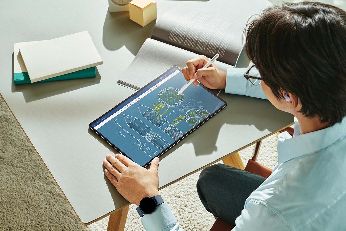 Galaxy Tab S9 es la tablet de Samsung perfecta para estudiantes
