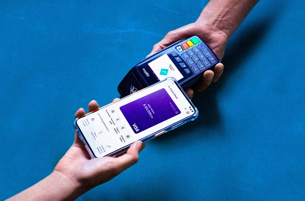 La tarjeta digital Nequi Visa ya permite realizar pagos sin contacto