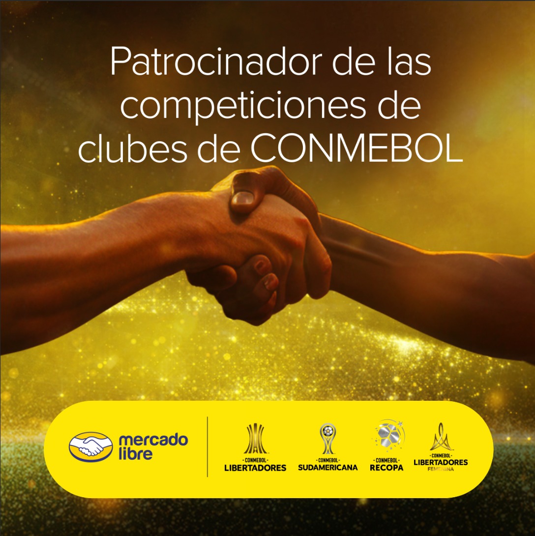 Mercado Libre es nuevo patrocinador de la CONMEBOL