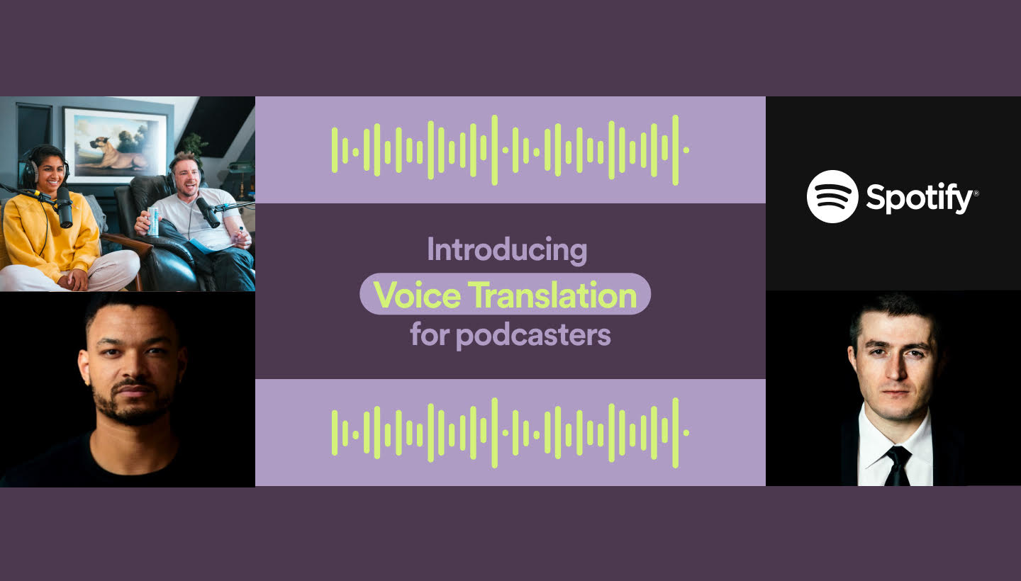 Spotify anuncia la función de traducción de voz para podcast