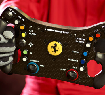 Thrustmaster presentó el Ferrari 488 GT3 Wheel Add-On