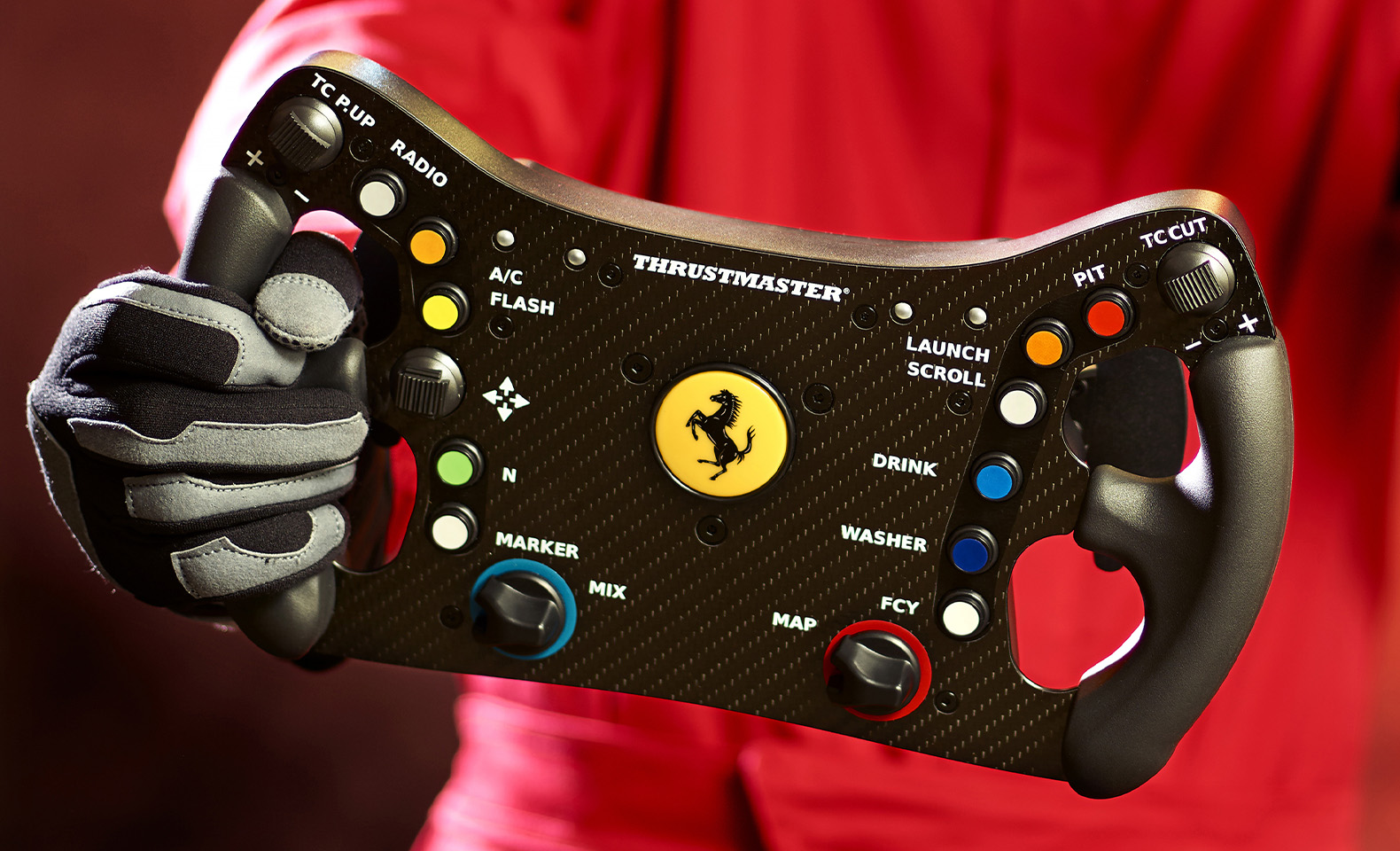 Thrustmaster presentó el Ferrari 488 GT3 Wheel Add-On