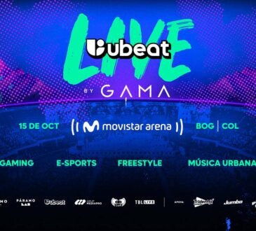 Ubeat LIVE by GAMA llegará a Colombia el 15 de Octubre