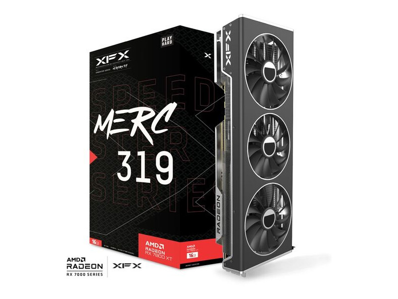XFX anunció sus modelos Radeon RX 7800 XT y RX 7700XT
