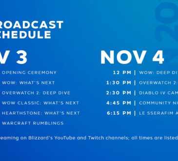 BlizzCon 2023 reveló los horarios de las transmisiones