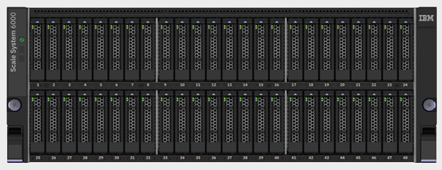 IBM Storage Scale System 6000 es presentado de manera oficial