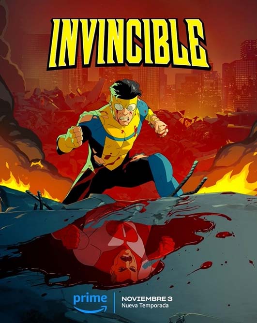 Invincible regresa a Prime Video el 3 de noviembre