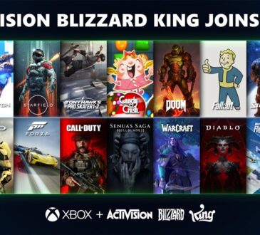 Microsoft da la bienvenida a Activision Blizzard King a Xbox