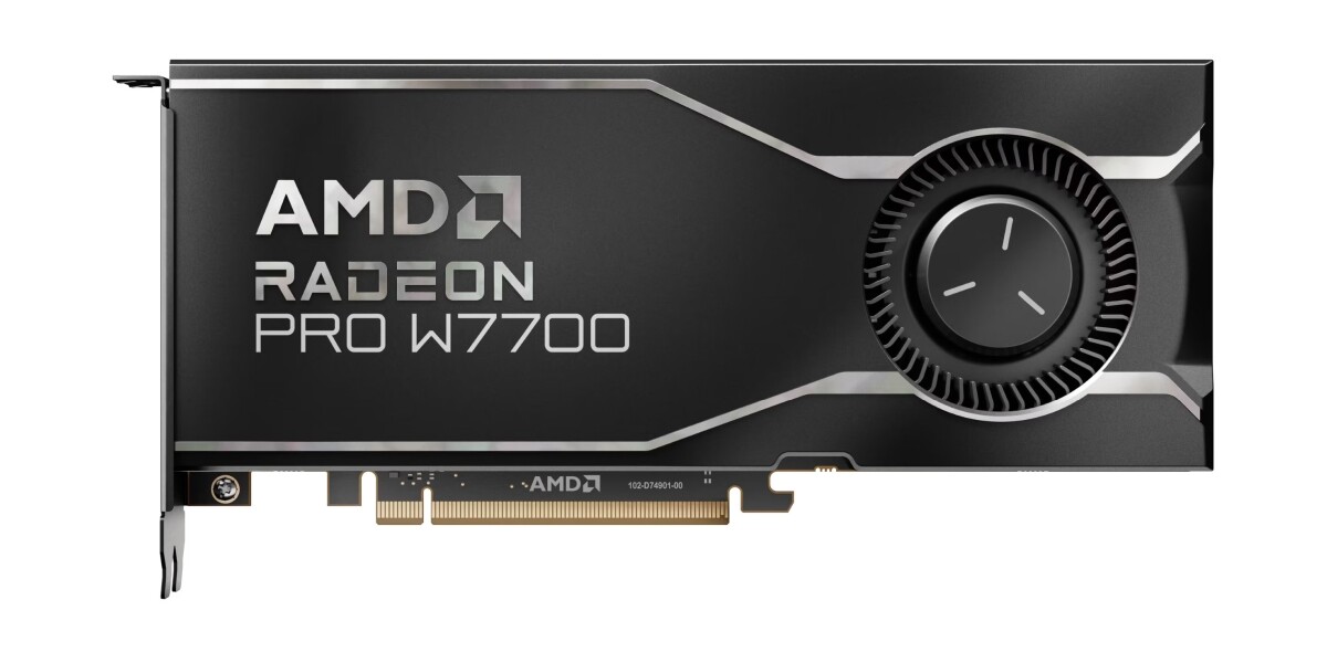 AMD Radeon PRO W7700 es anunciada de manera oficial