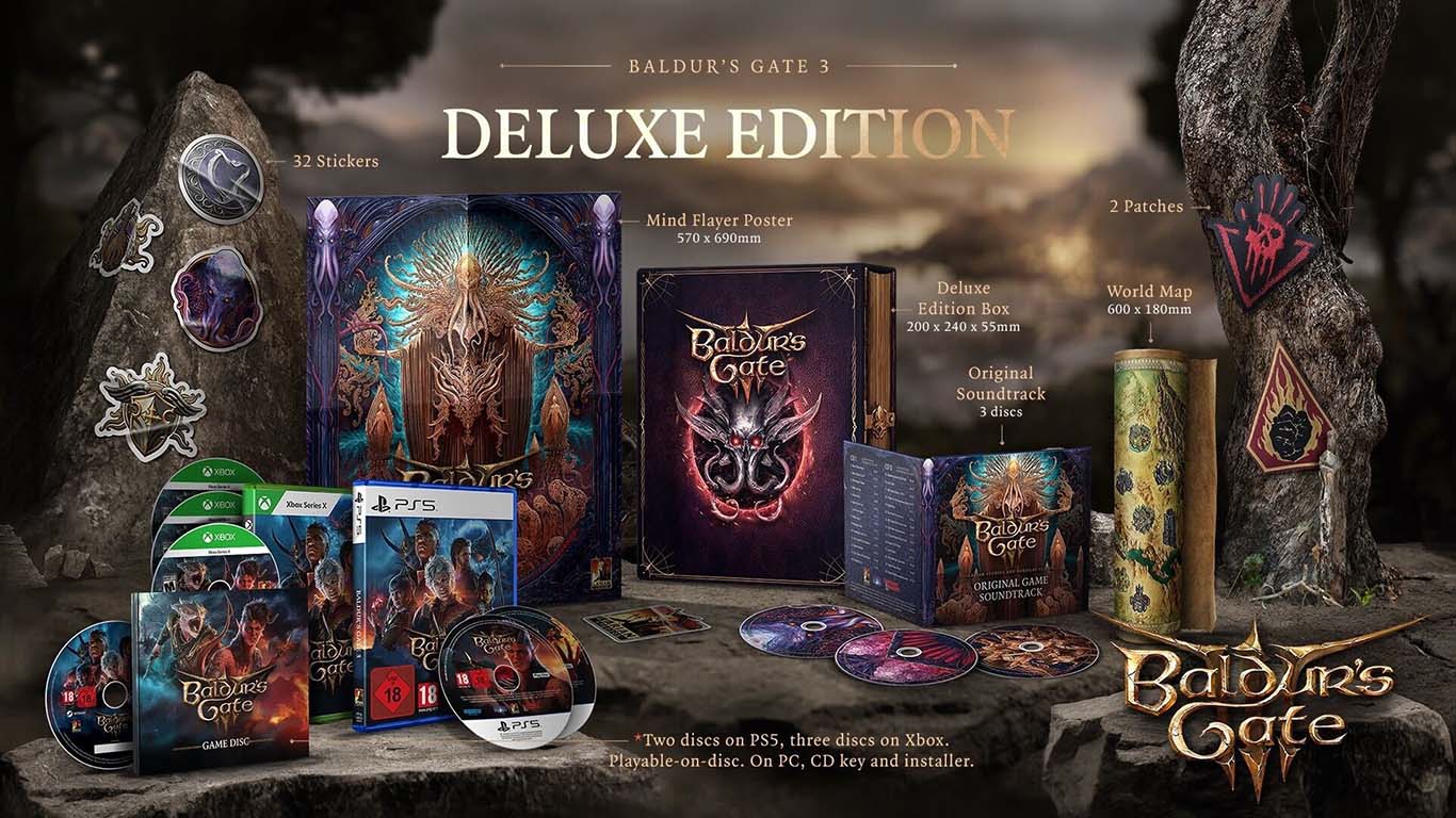 Baldur's Gate 3: Deluxe Edition llega el 7 de diciembre