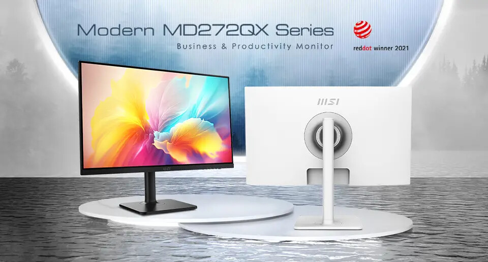 MSI anunció el monitor Modern MD272QX Series