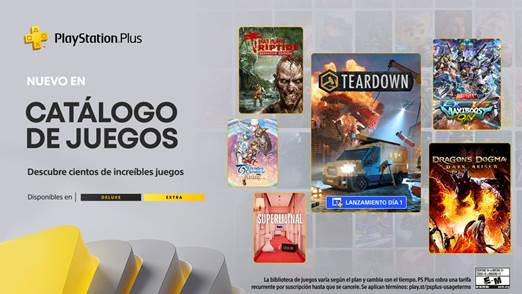 PlayStation Plus anuncia los juegos que llegan en noviembre