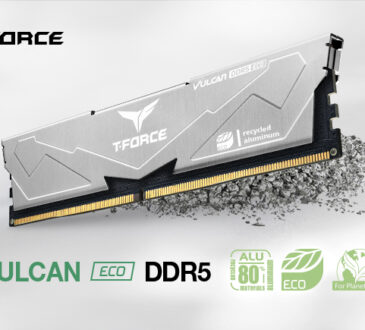 TEAMGROUP anuncia las memorias T-FORCE VULCAN ECO DDR5