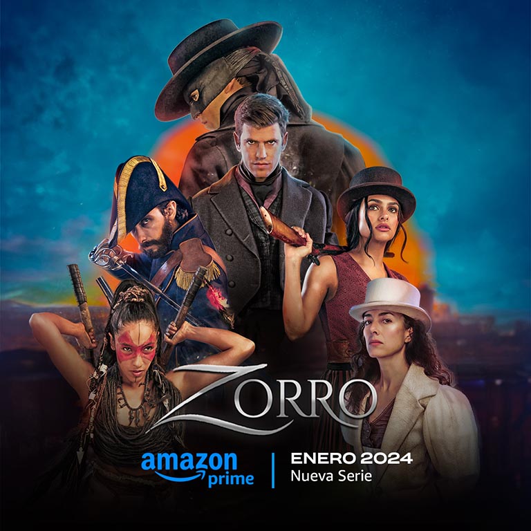 Zorro llegará a Prime Video el 19 de enero de 2024 copia