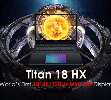 MSI Titan 18 HX vendrá con pantalla Mini LED 4k/120Hz