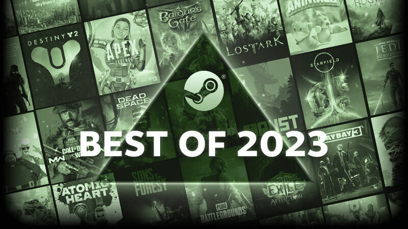 Steam anunció los mejores juegos del 2023