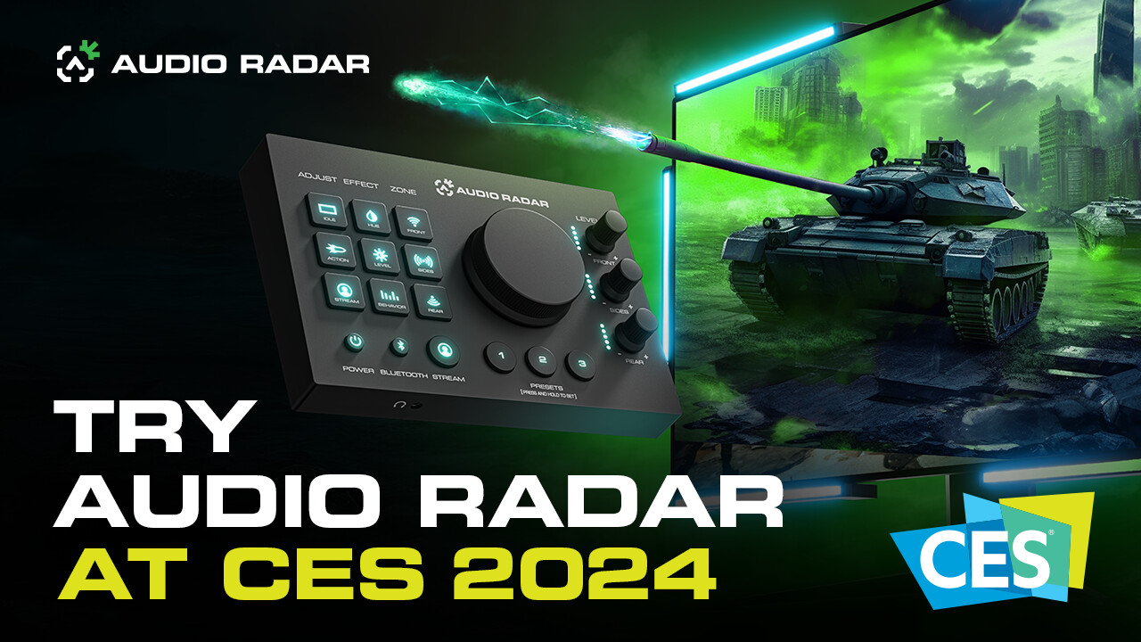 [CES 2024] Airdrop Gaming presentará el Audio Radar