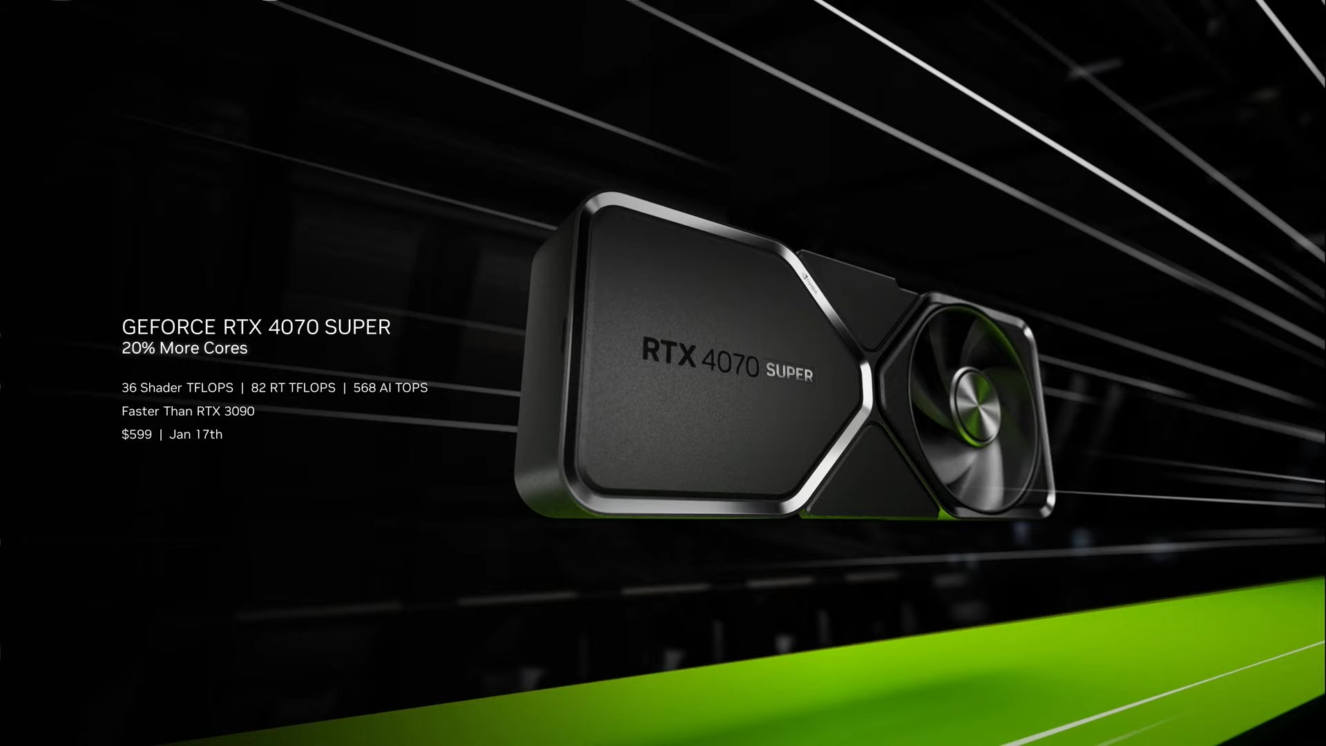 [CES 2024] NVIDIA anuncia las RTX 40 SUPER Series